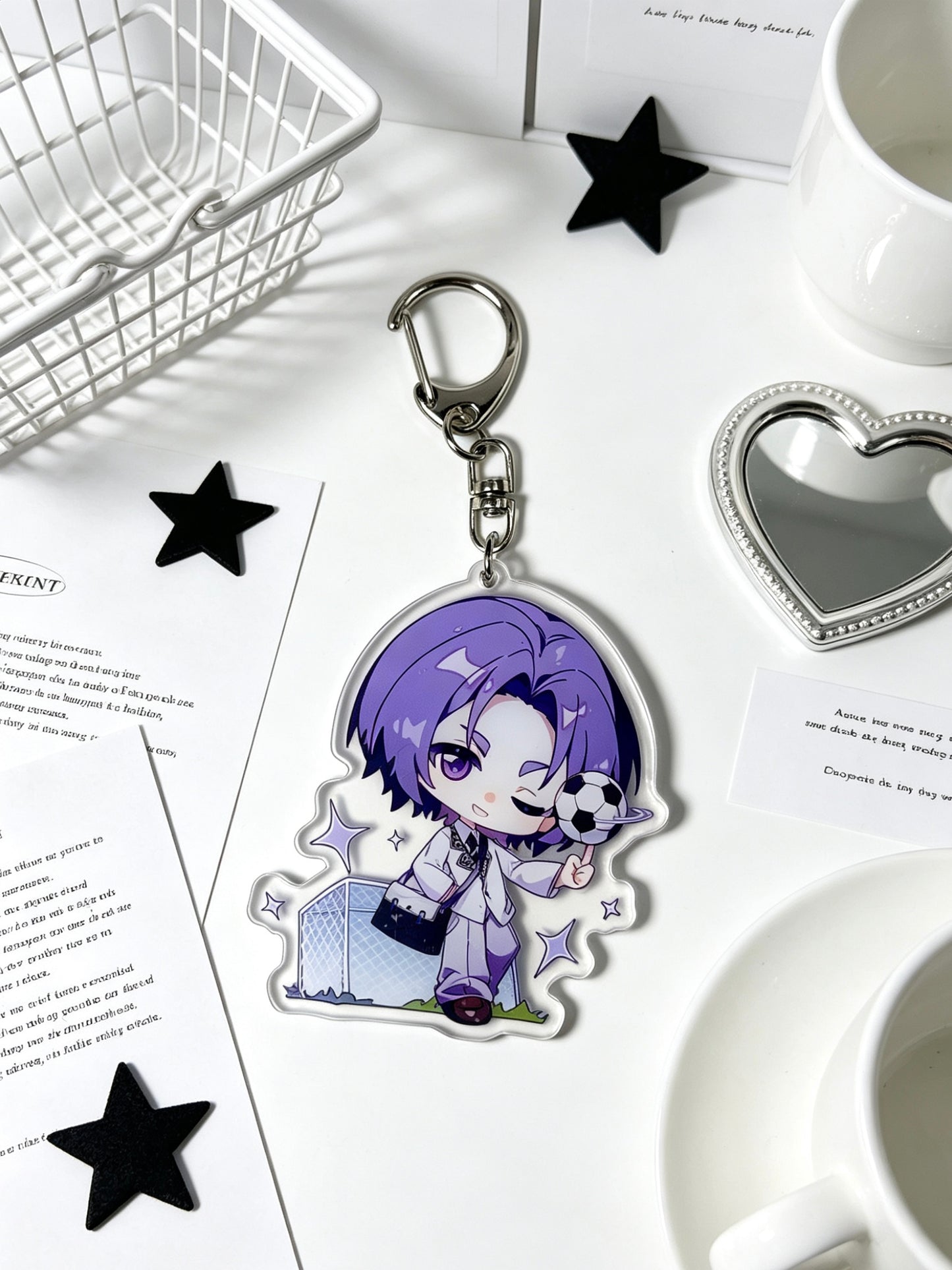 BLUE LOCK Mikage Reo 6CM acrylic keychain