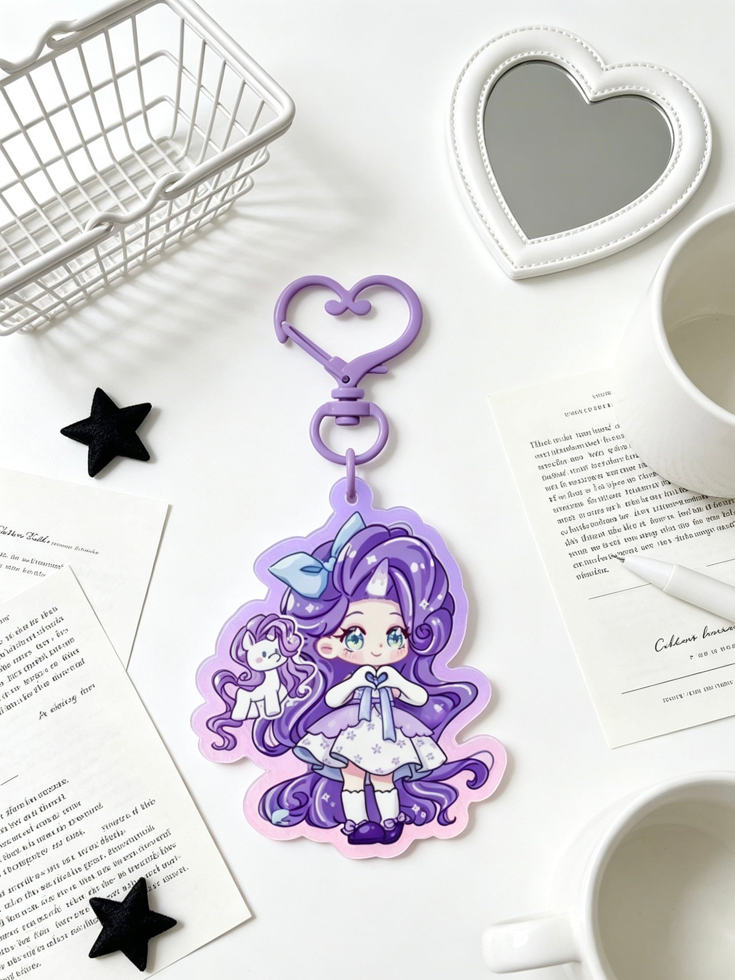 My Little Pony Rarity 6CM keychain