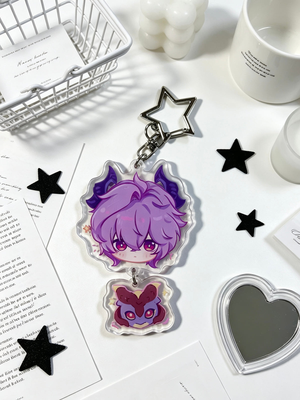 Genshin Impact Durin 1OCM acrylic keychain