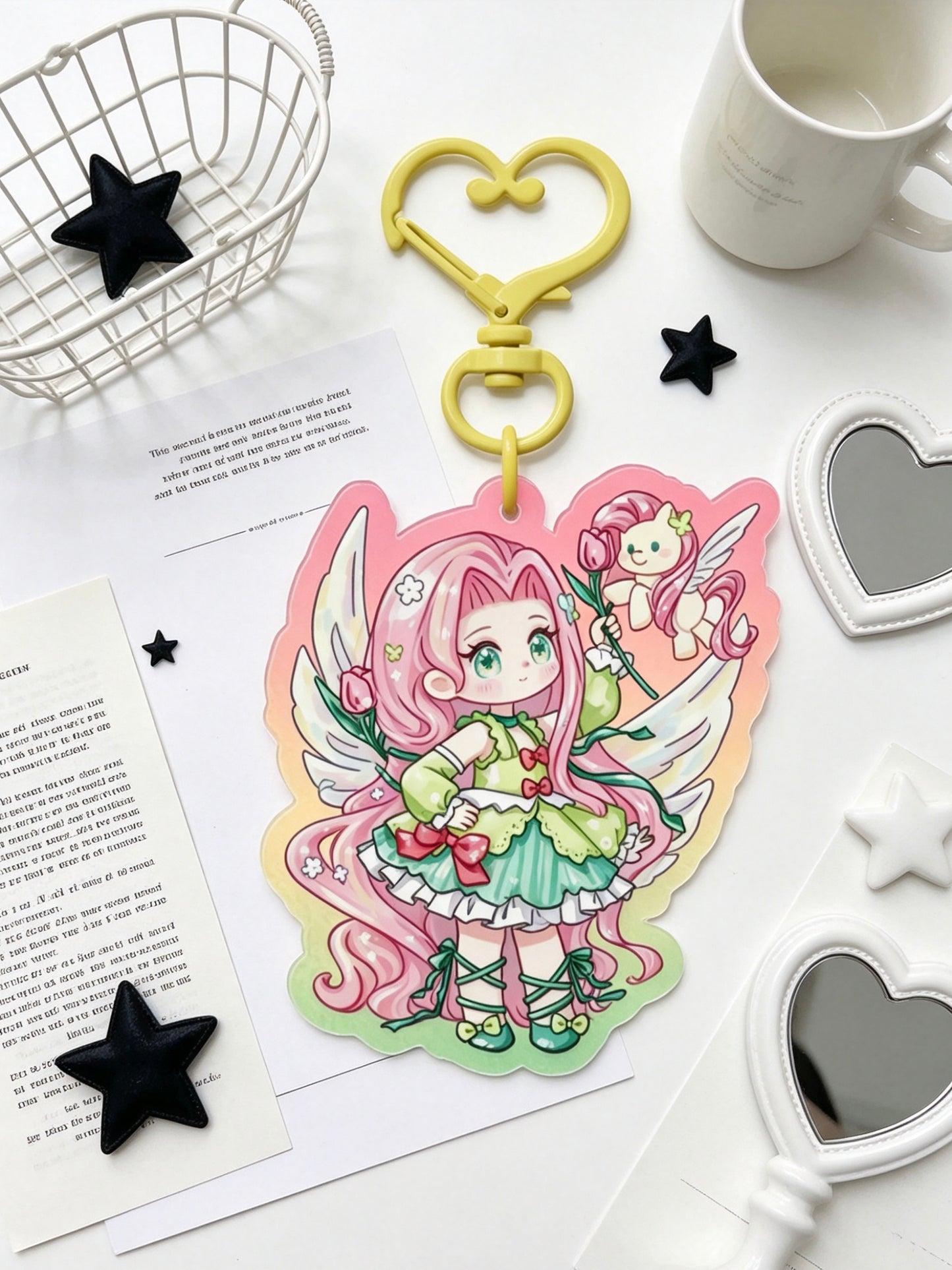 My Little Pony Fluttershy 6CM keychain