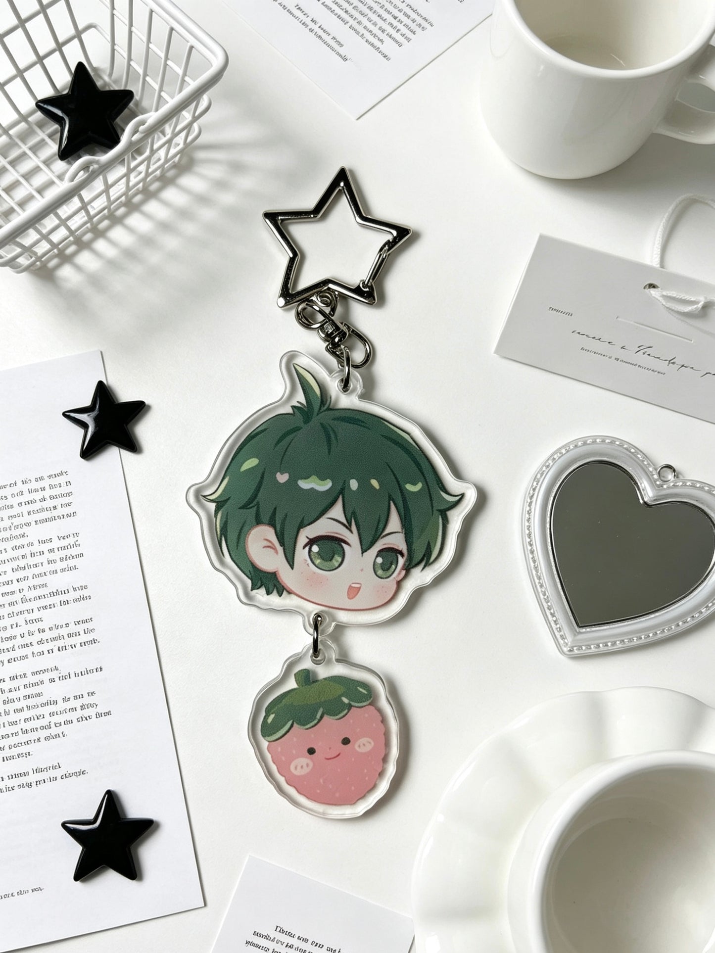 Haikyuu!! Tadashi Yamaguchi 10CM acrylic charm keychain