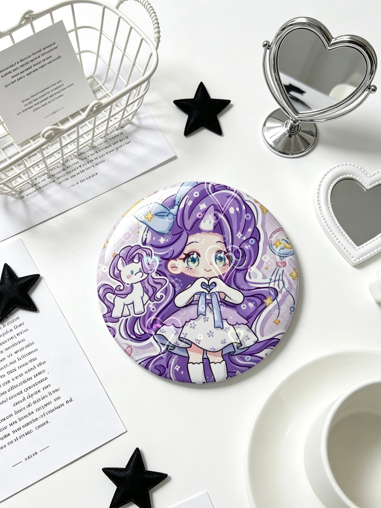 My Little Pony Rarity 58mm Badge