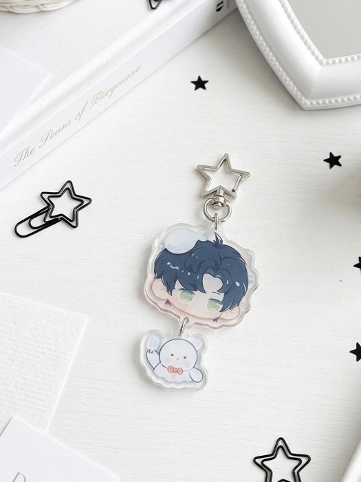 Love and Deepspace Zayne Keychain 10CM-1