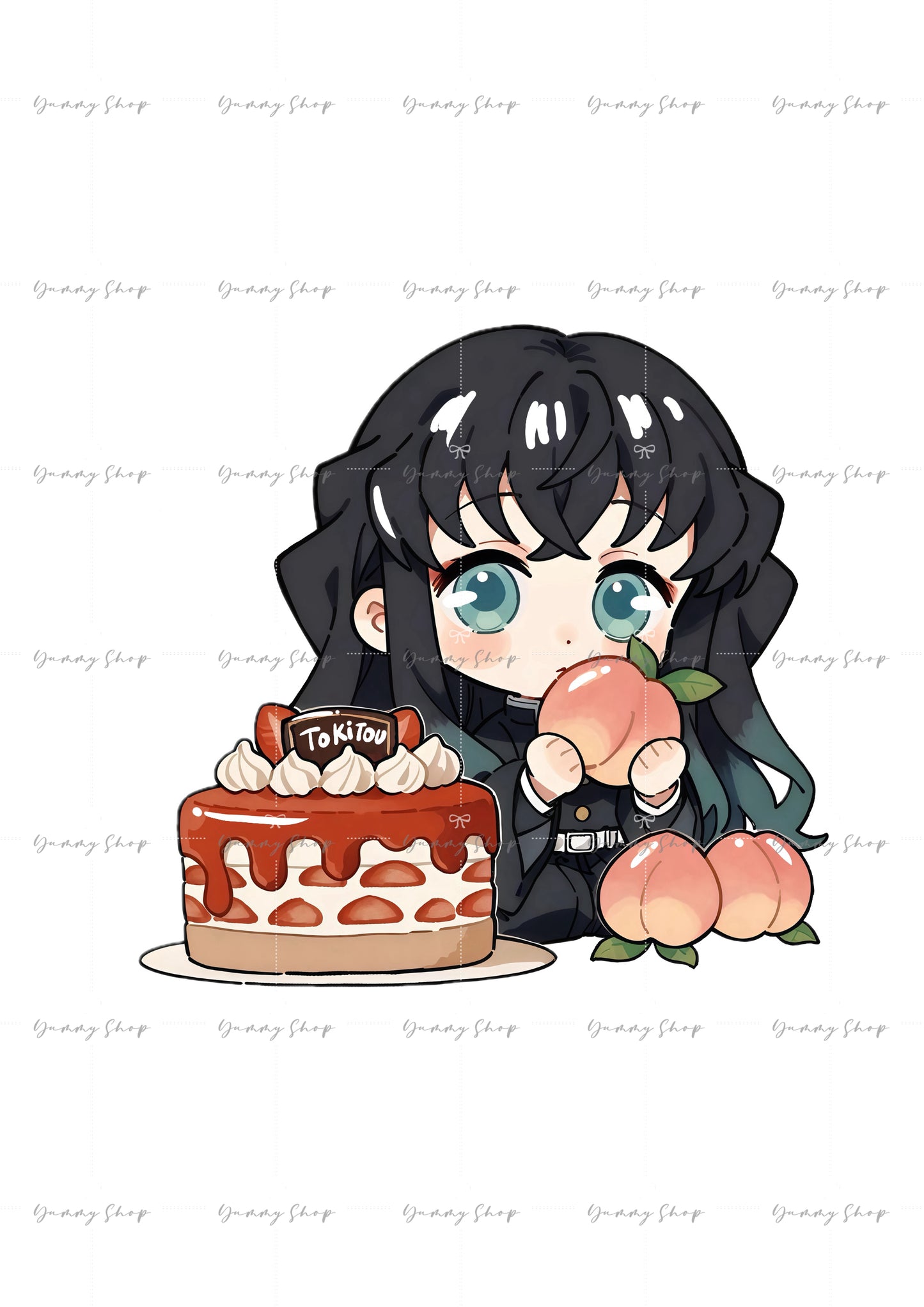 Demon Slayer Tokitou Muichirou 5+3CM acrylic keychain