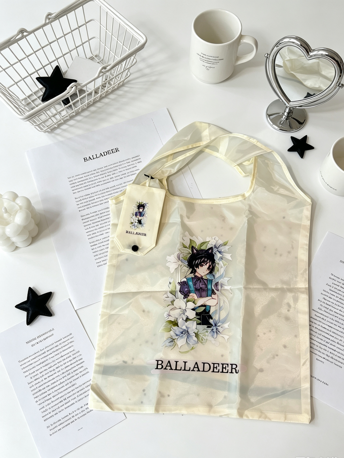 foldable portable shopping bag Genshin Impact The Balladeer