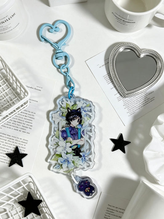 Genshin Impact The Balladeer 6+3CM acrylic keychain