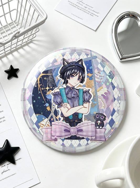Genshin Impact Scaramouche 58mm badge