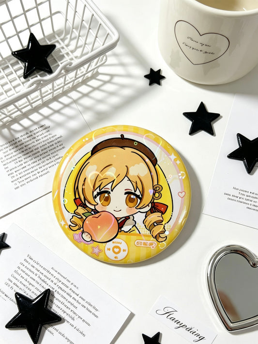 Puella Magi Madoka Magica Tomoe Mami 58mm badge