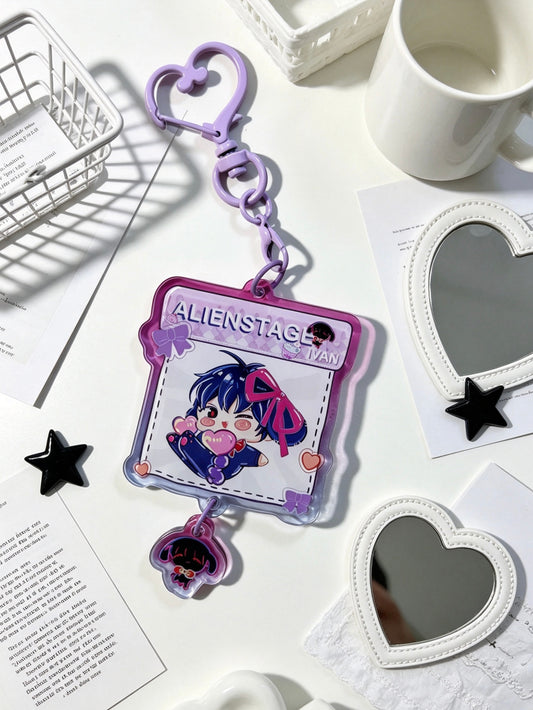 Alien Stage IVAN 1OCM acrylic keychain