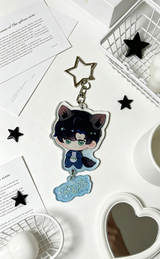 Love and Deepspace Zayne Keychain-2