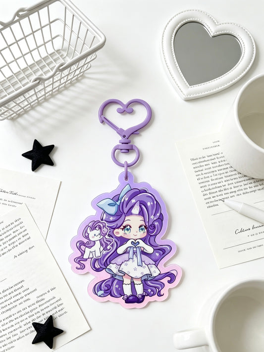 My Little Pony Rarity 6CM keychain