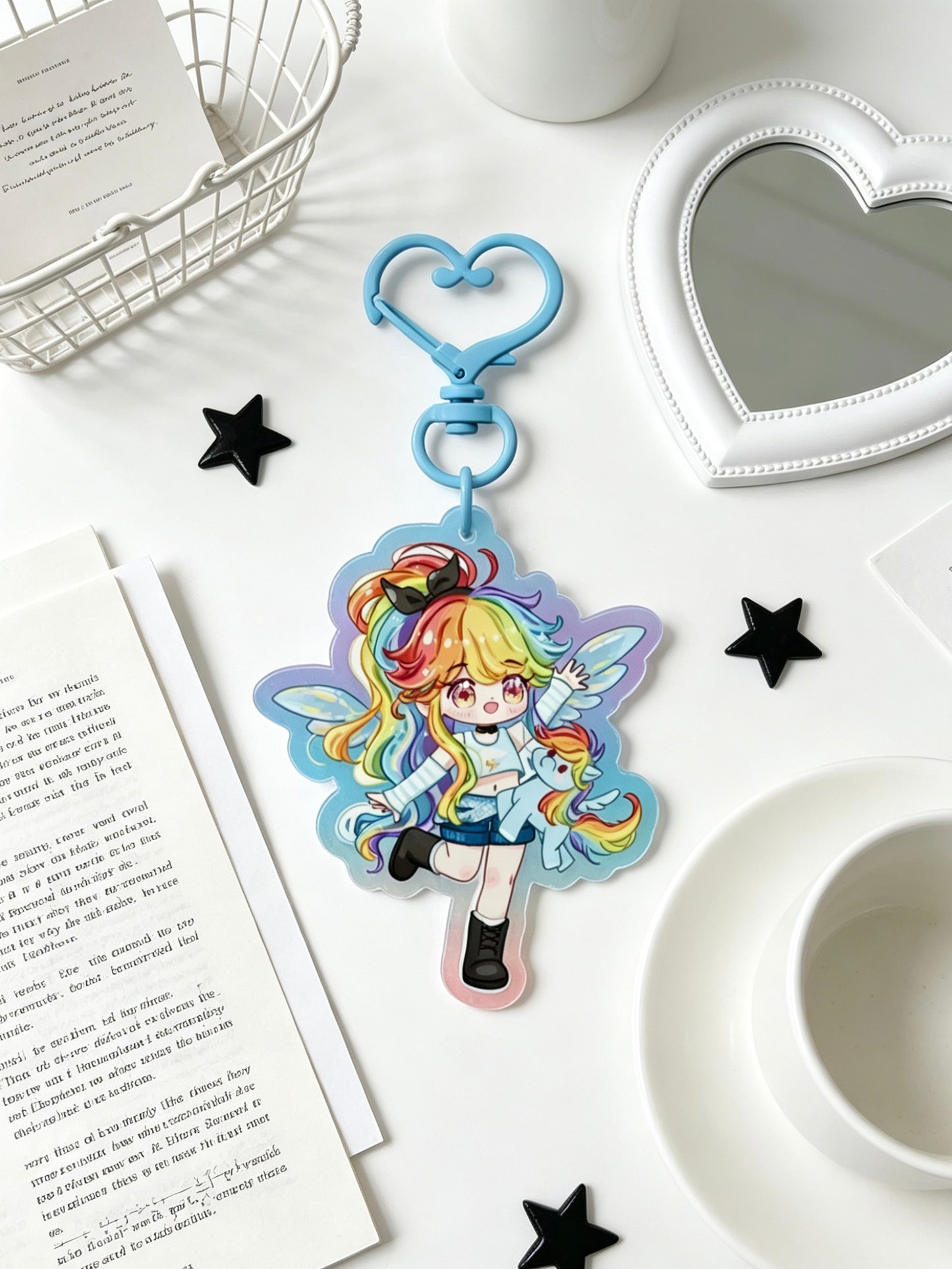 My Little Pony Rainbow Dash 6CM keychain