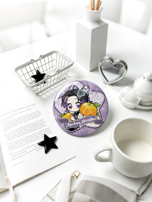 Demon Slayer Shinobu Kochou 58MM Badge