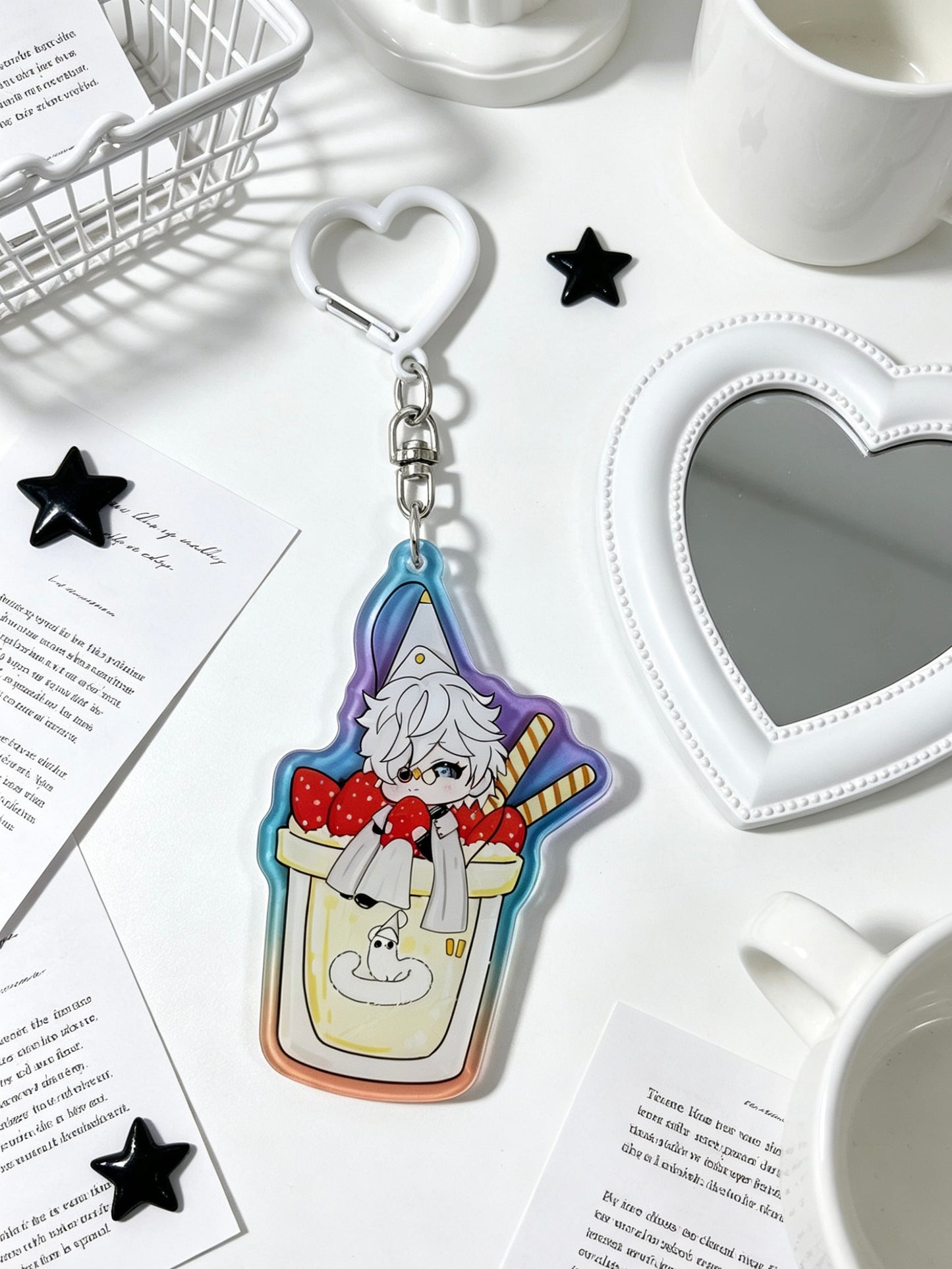 Witch Hat Atelier Qifrey 6CM acrylic keychain
