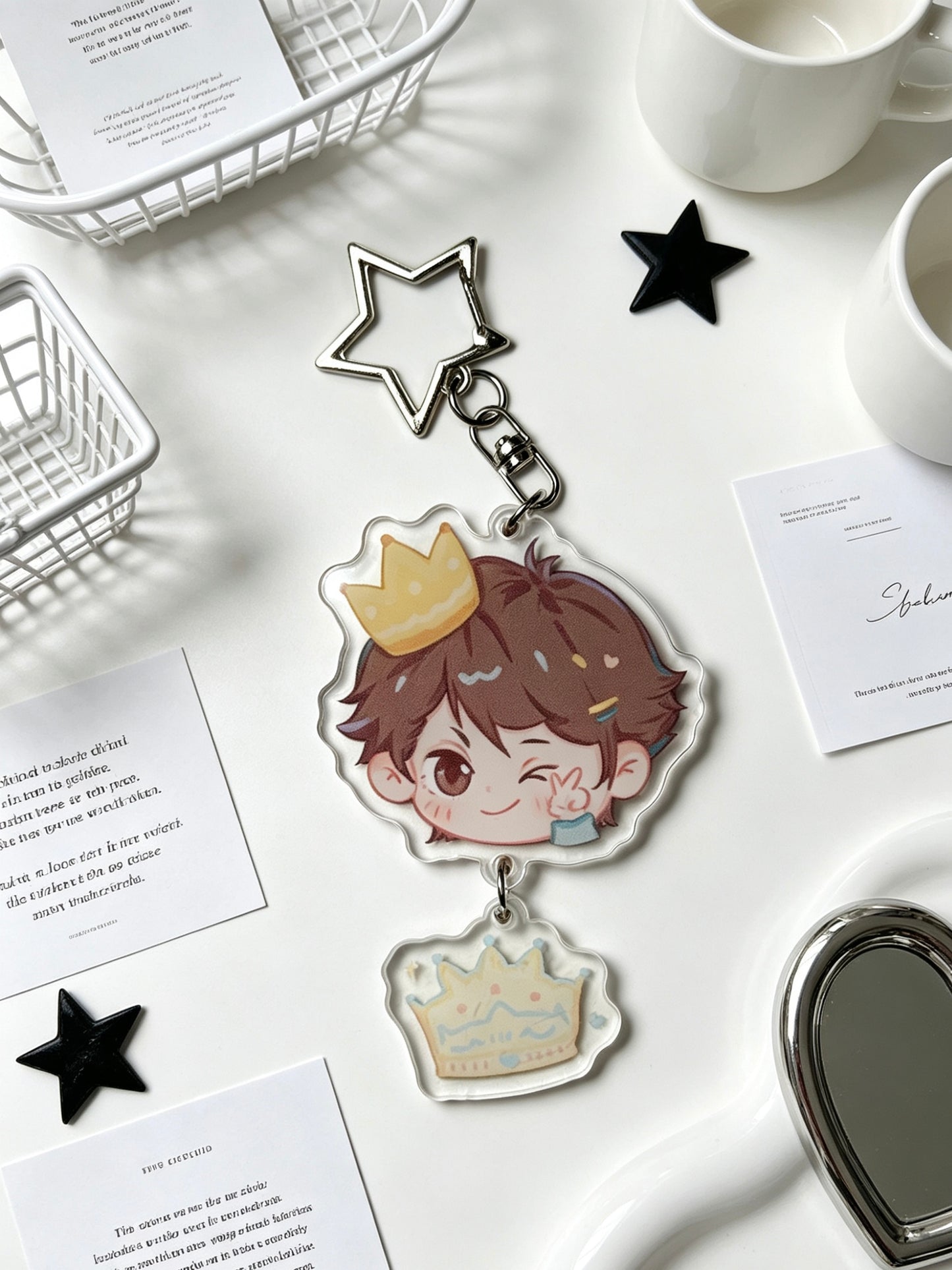 Haikyuu!! Toru Oikawa 10CM acrylic charm keychain