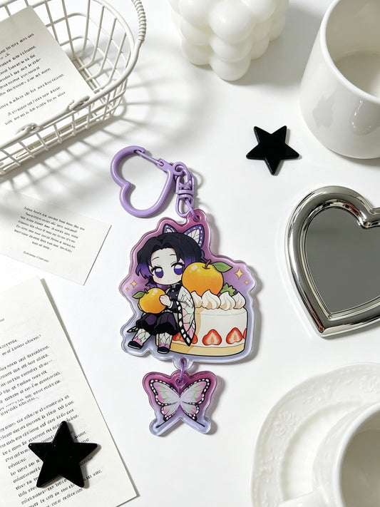 Demon Slayer Shinobu Kochou 1OCM acrylic keychain