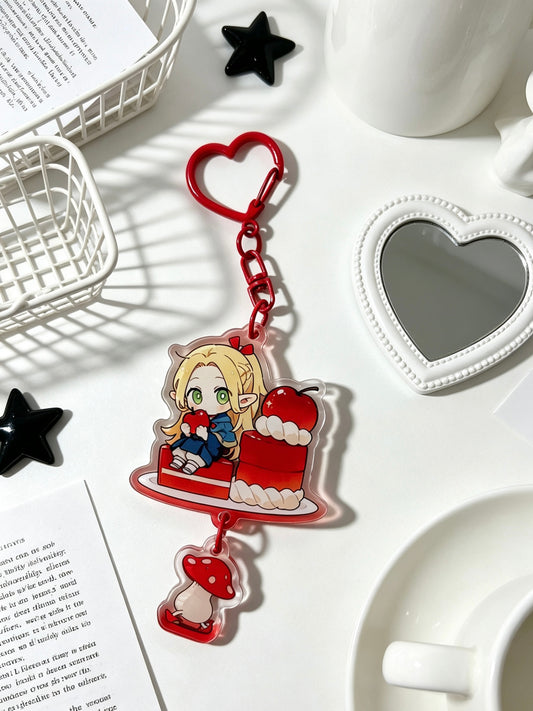 Delicious in Dungeon Marcille 5+3CM acrylic keychain