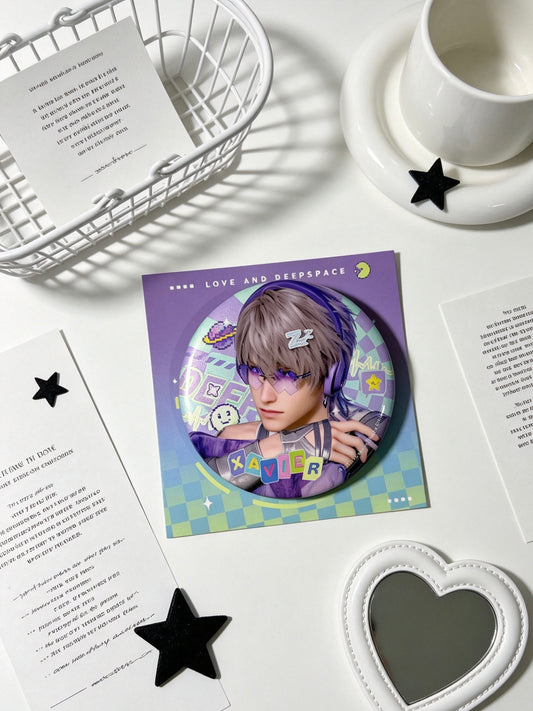 Love and Deepspace Xavier 75mm Badge