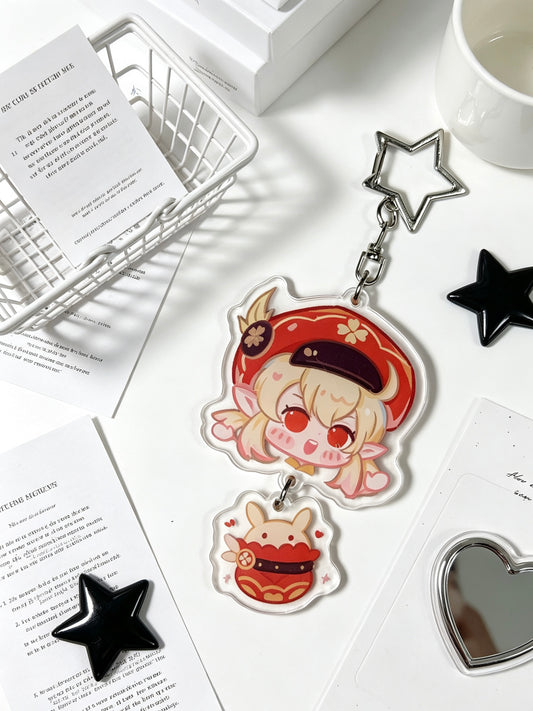 Genshin Impact Klee 1OCM acrylic keychain