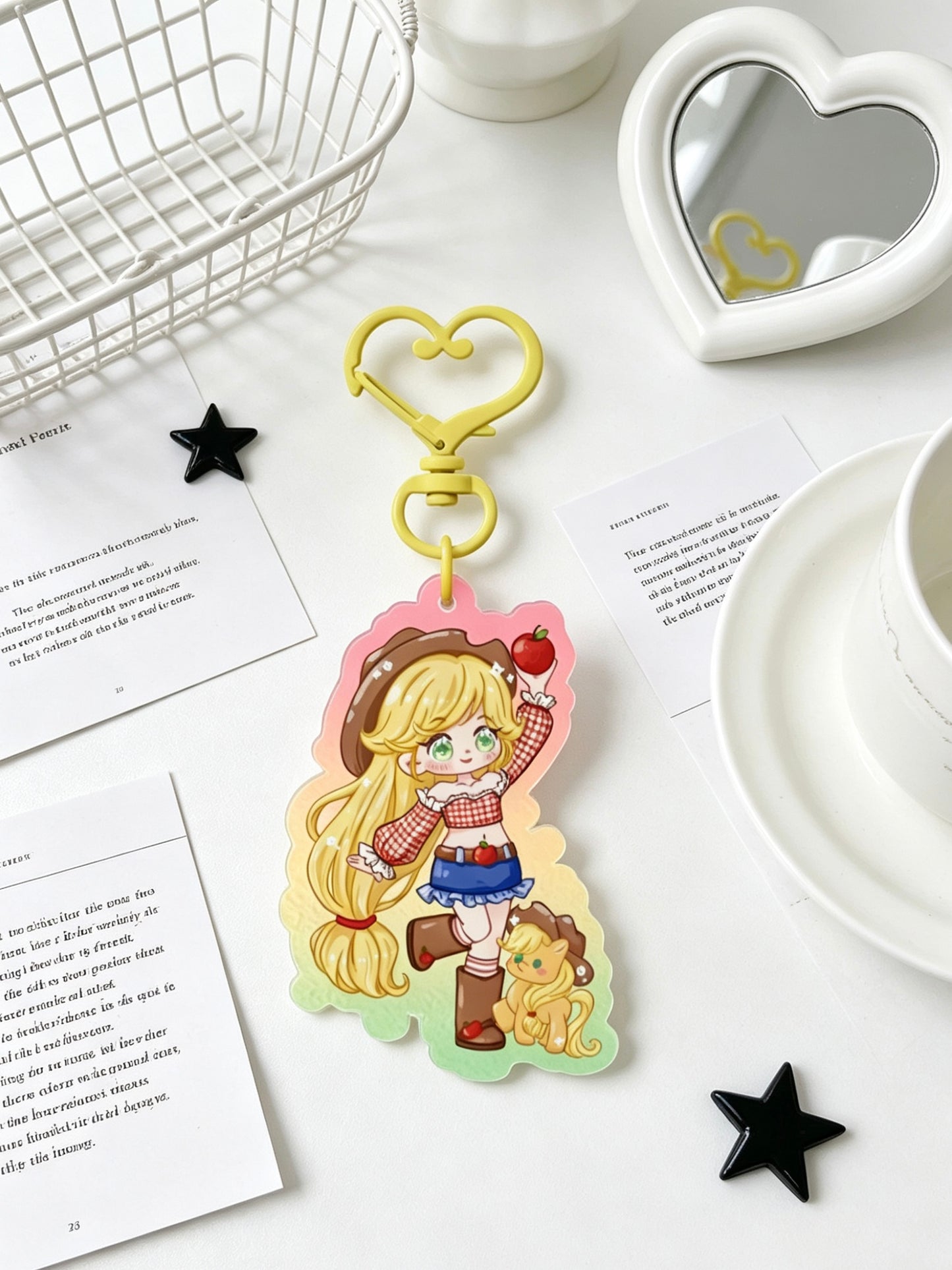 My Little Pony Applejack 6CM keychain