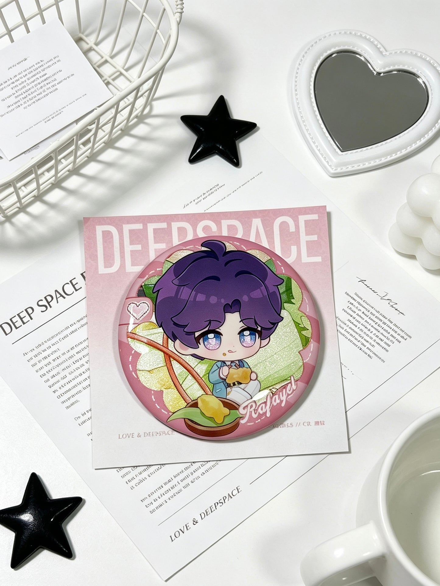 Love and Deepspace Rafayel 58mm Badge