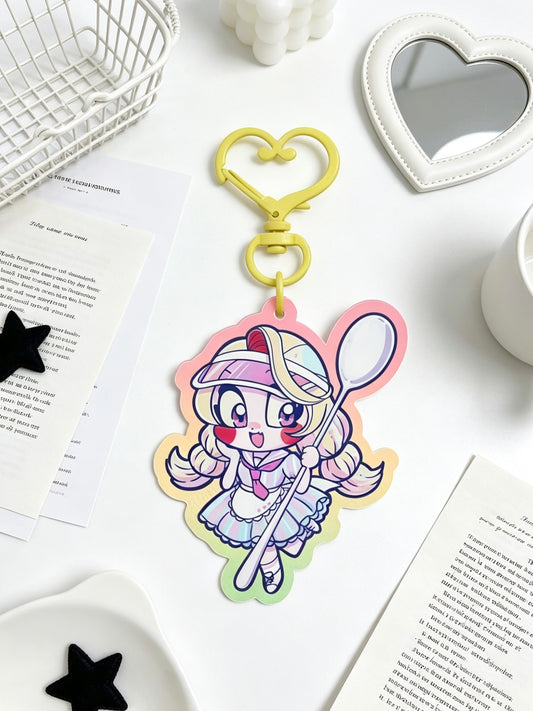 Huzbin Hotel Charlie Morningstar 6CM keychain