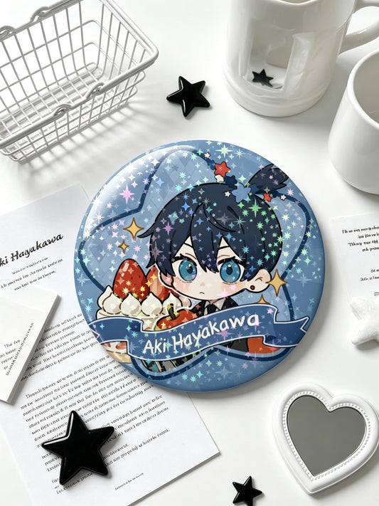 Chainsaw Man AKI 58MM Badge