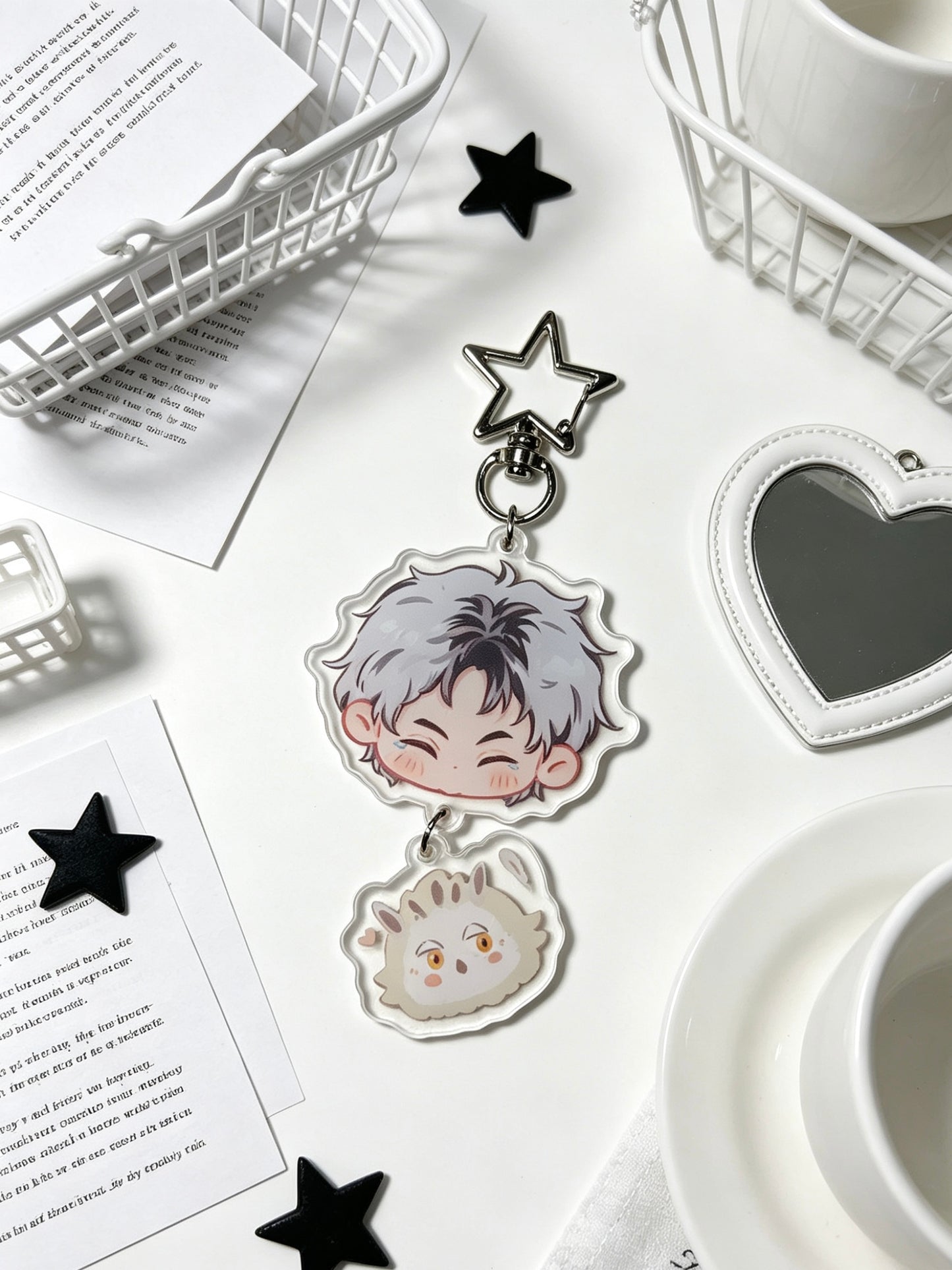 Haikyuu!! Koutarou Bokuto 10CM acrylic charm keychain