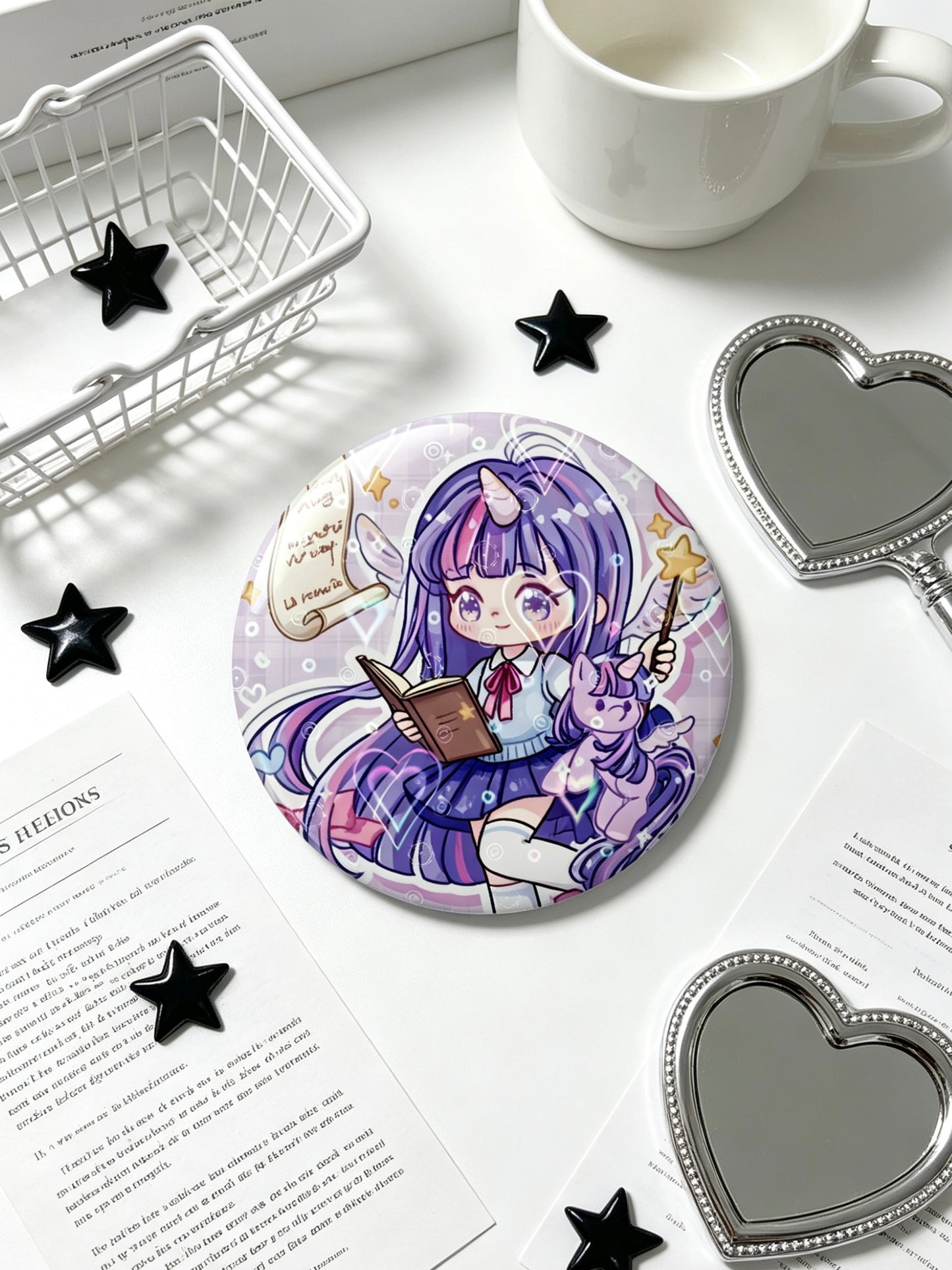 My Little Pony Twilight Sparkle 58mm Badge