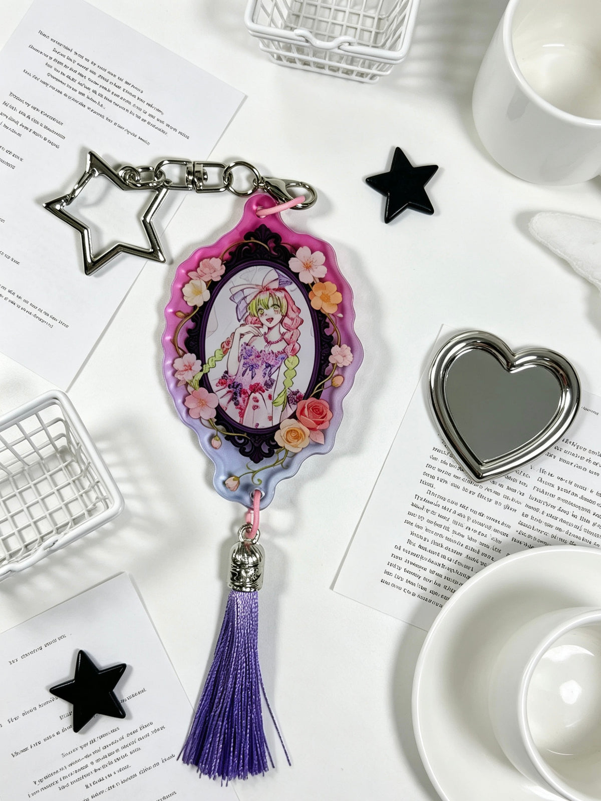 Demon Slayer Mitsuri Kanroji 6CM acrylic keychain
