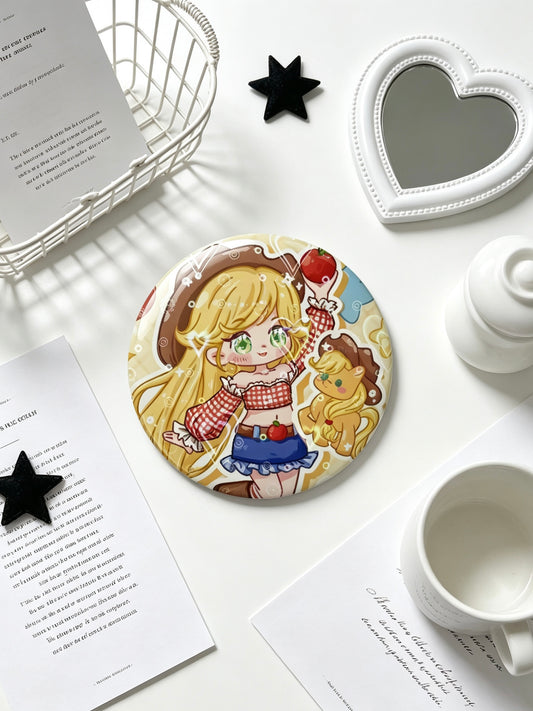 My Little Pony Applejack 58mm Badge