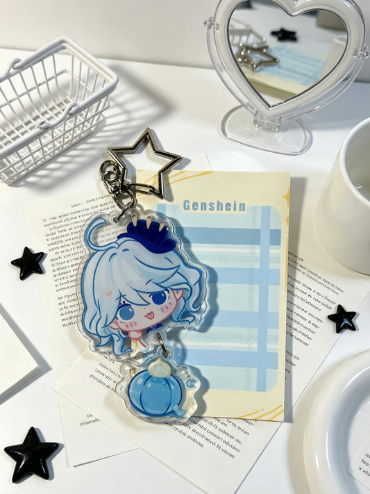 Genshin Impact Furina 1OCM acrylic keychain