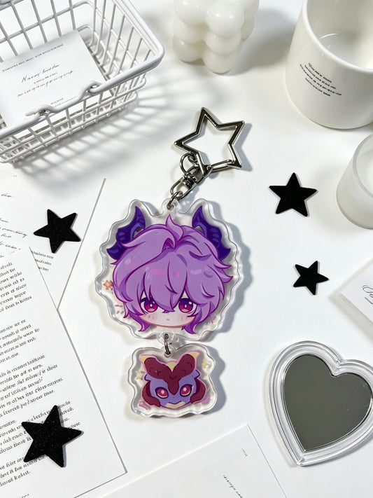 Genshin Impact Durin 1OCM acrylic keychain