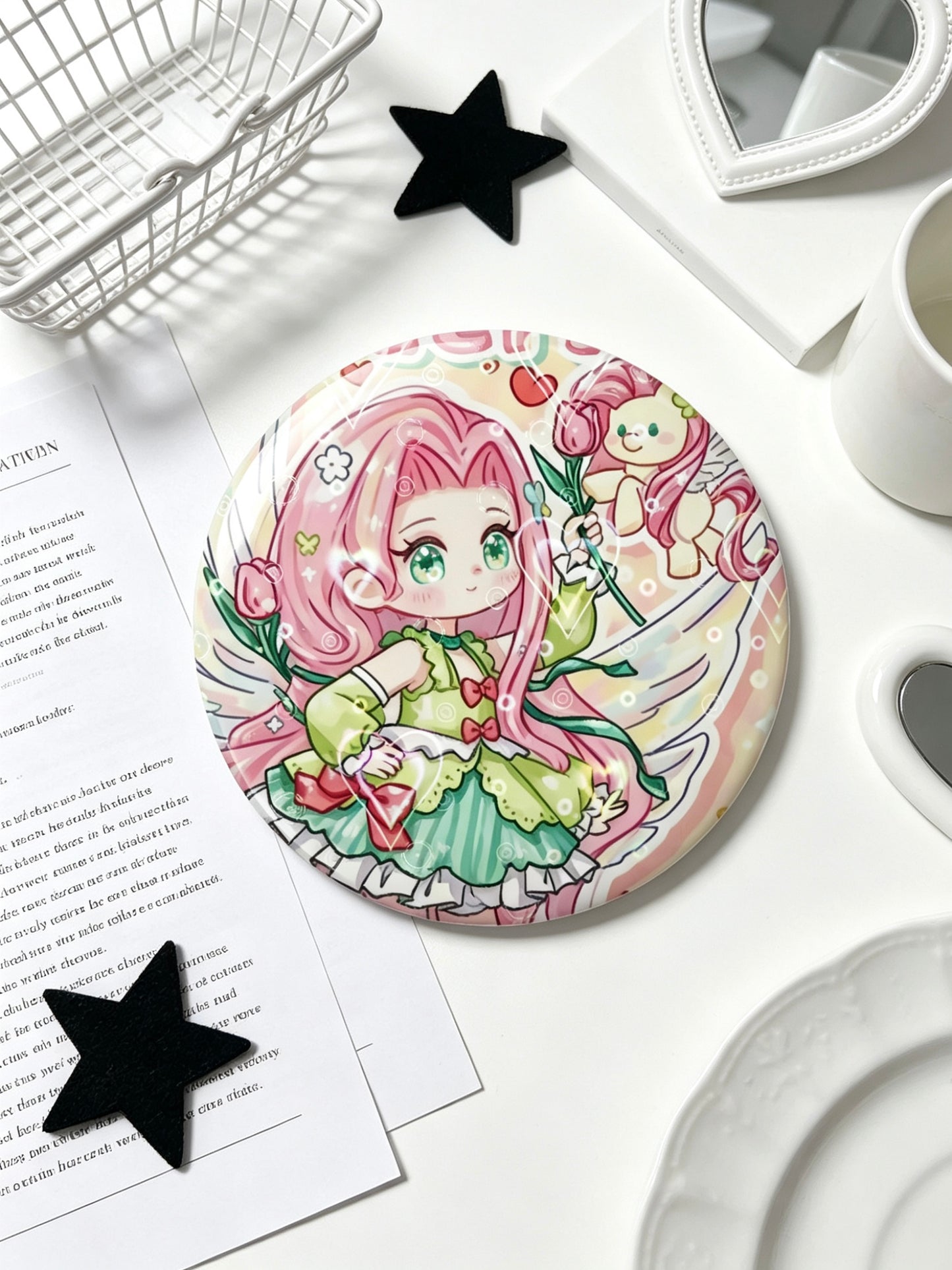 My Little Pony Fluttershy 58mm Badge