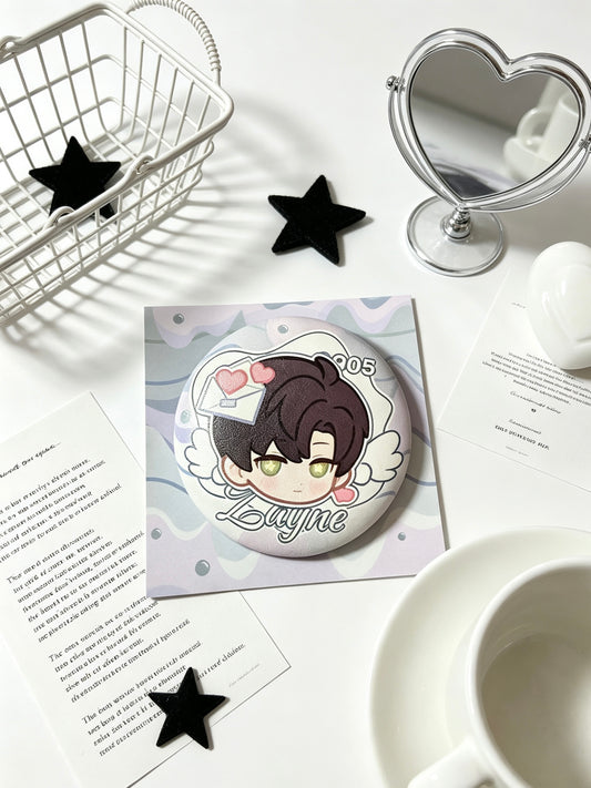 Love and Deepspace Zayne 58mm PU Squishy Badge