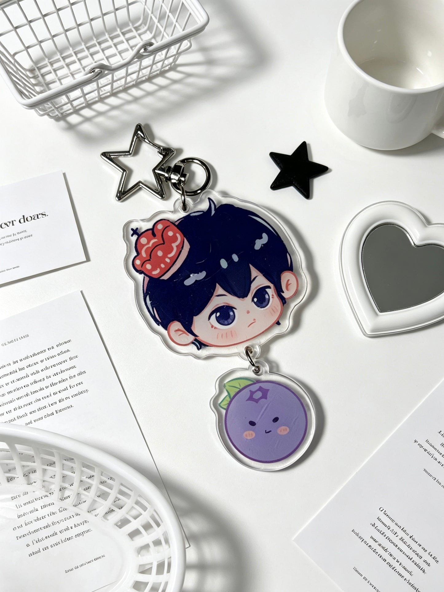 Haikyuu!! Tobio Kageyama 10CM acrylic charm keychain