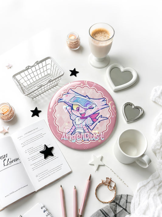 Huzbin Hotel Angel 58MM Badge
