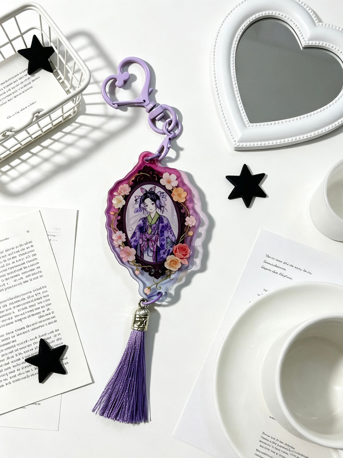 Demon Slayer Shinobu Kochou 6CM acrylic keychain