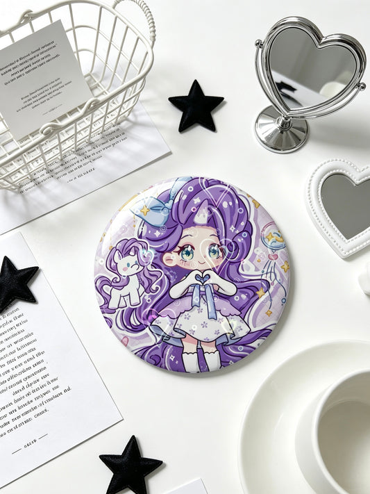 My Little Pony Rarity 58mm Badge