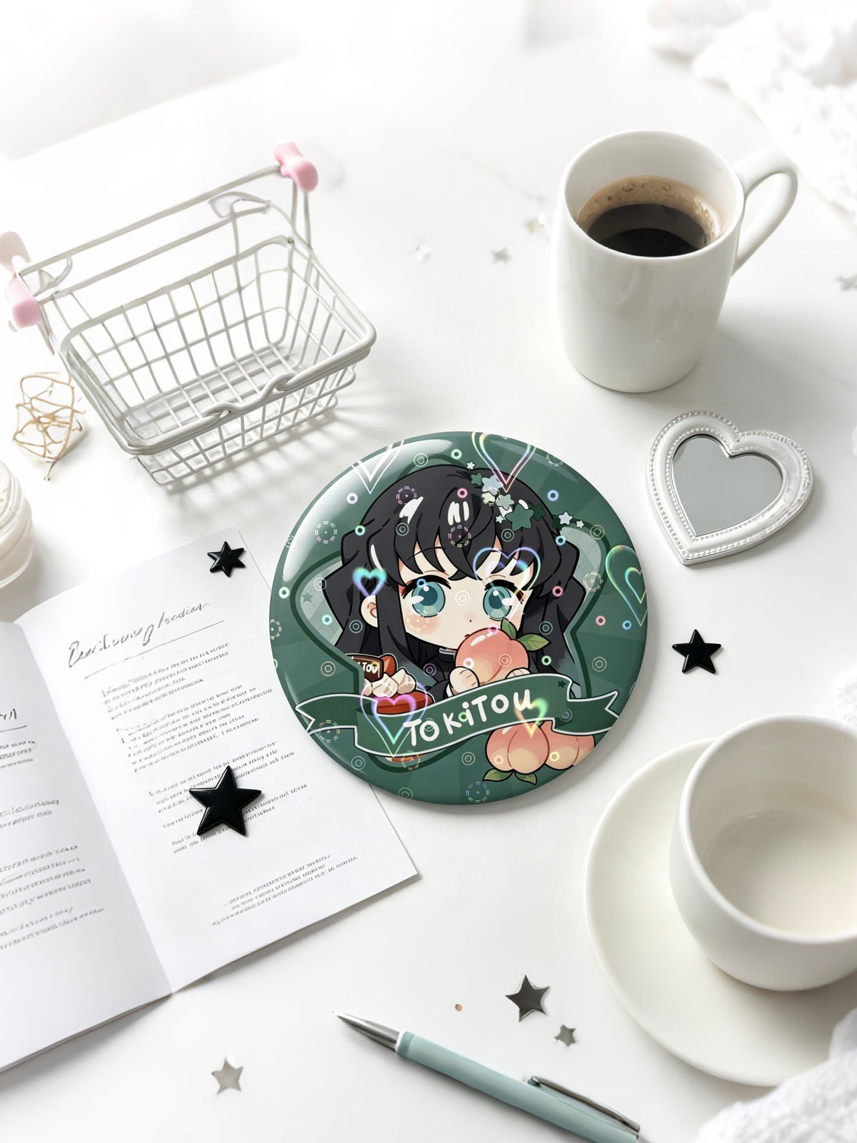 Demon Slayer Tokitou Muichirou 58MM Badge