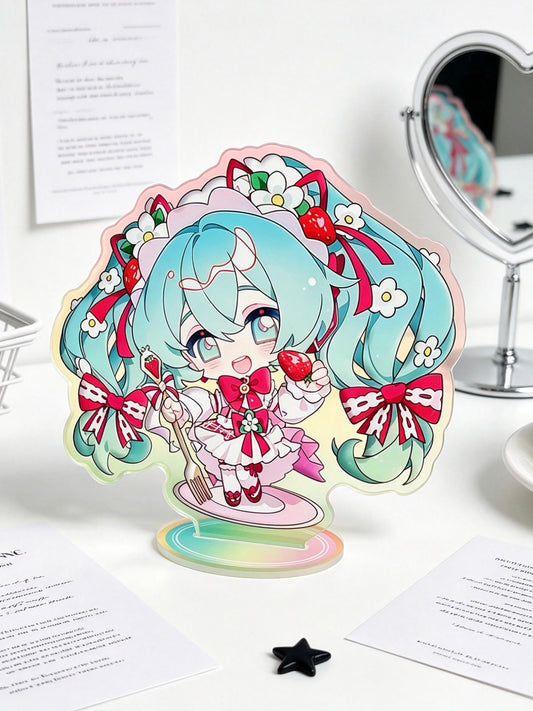 Hatsune Miku strawberry 10CM Acrylic stand