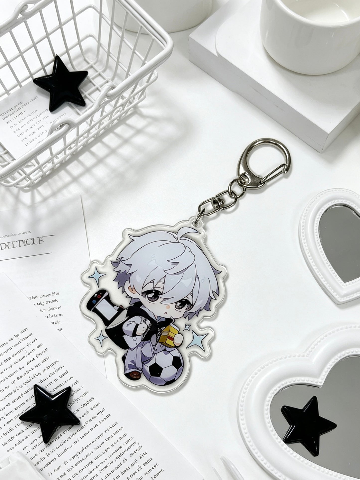 BLUE LOCK Nagi Seishiro 6CM acrylic keychain