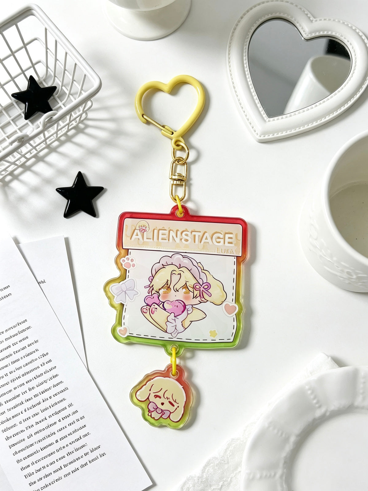 Alien Stage LUKA 5+3CM acrylic keychain