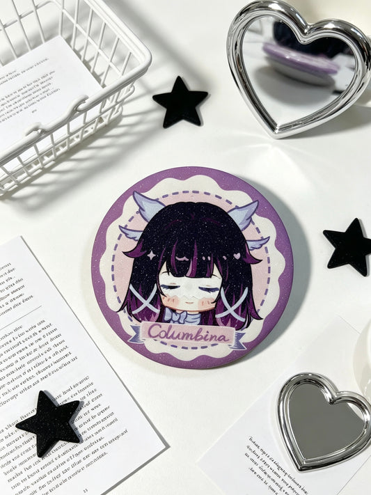 Genshin Impact Columbina 58mm Badge