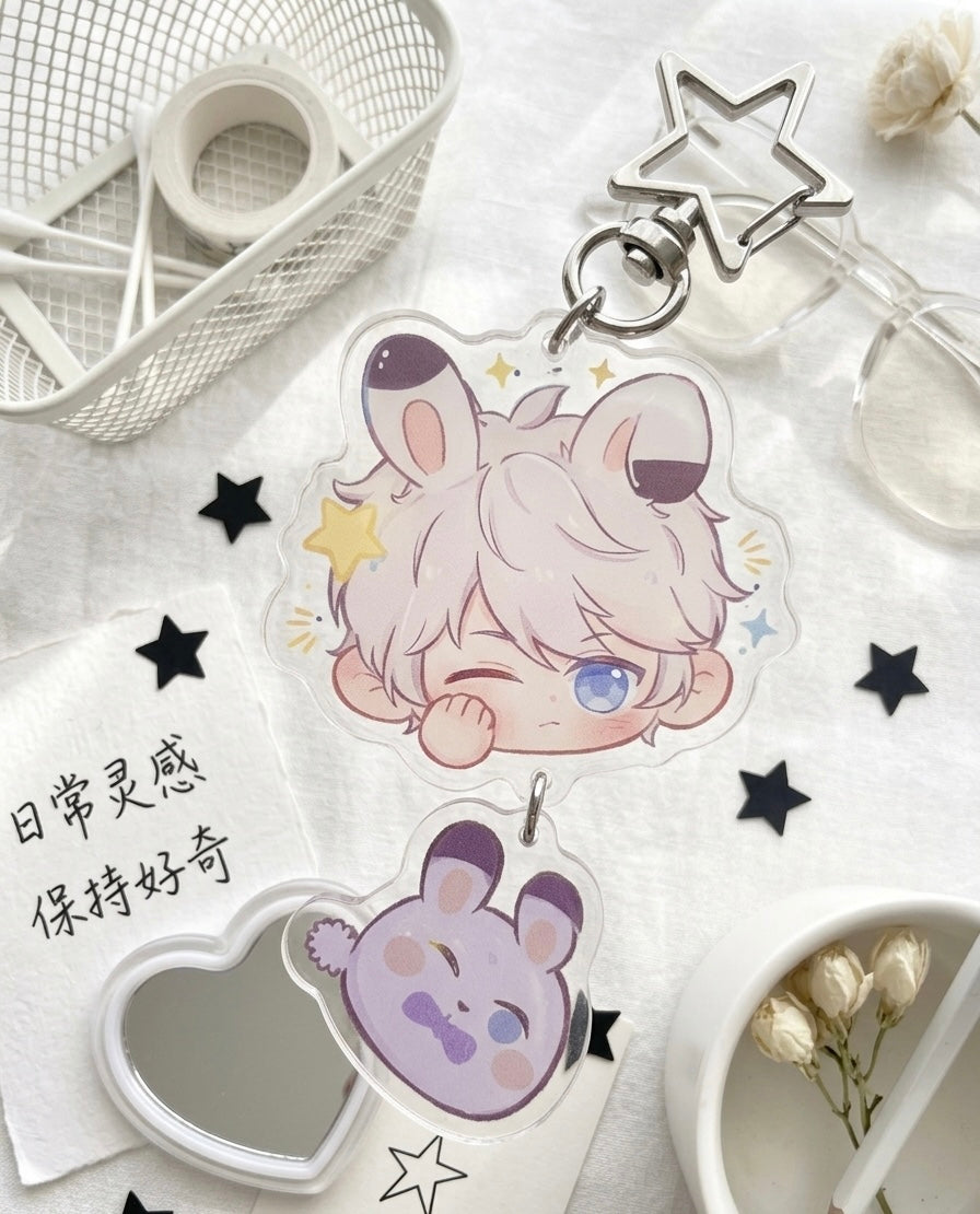 Love and Deepspace Xavier Keychain 10CM-1