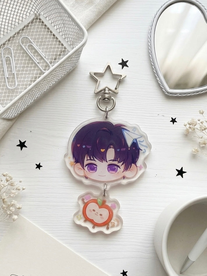 Love and Deepspace Caleb Keychain 10CM