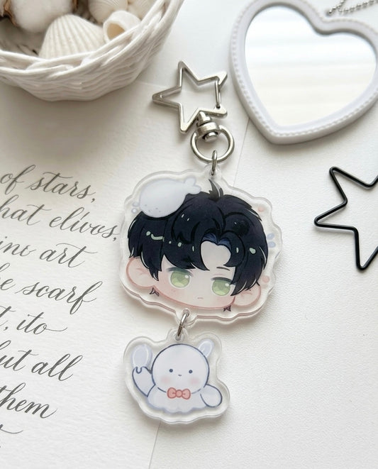 Love and Deepspace Zayne Keychain-1