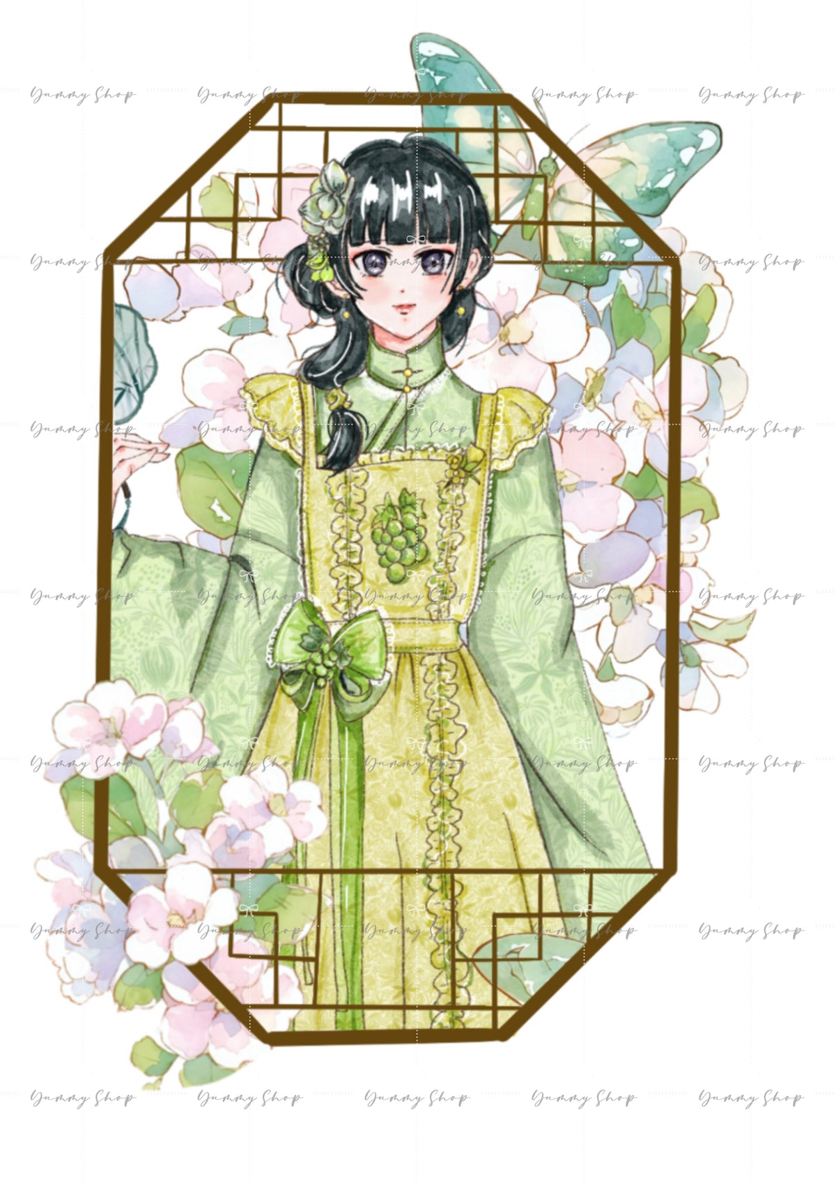 The Apothecary Diaries MAOMAO 6CM acrylic keychain-01