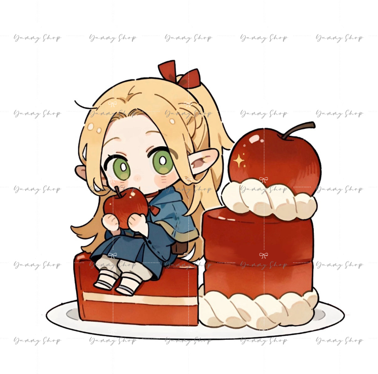 Delicious in Dungeon Marcille 5+3CM acrylic keychain
