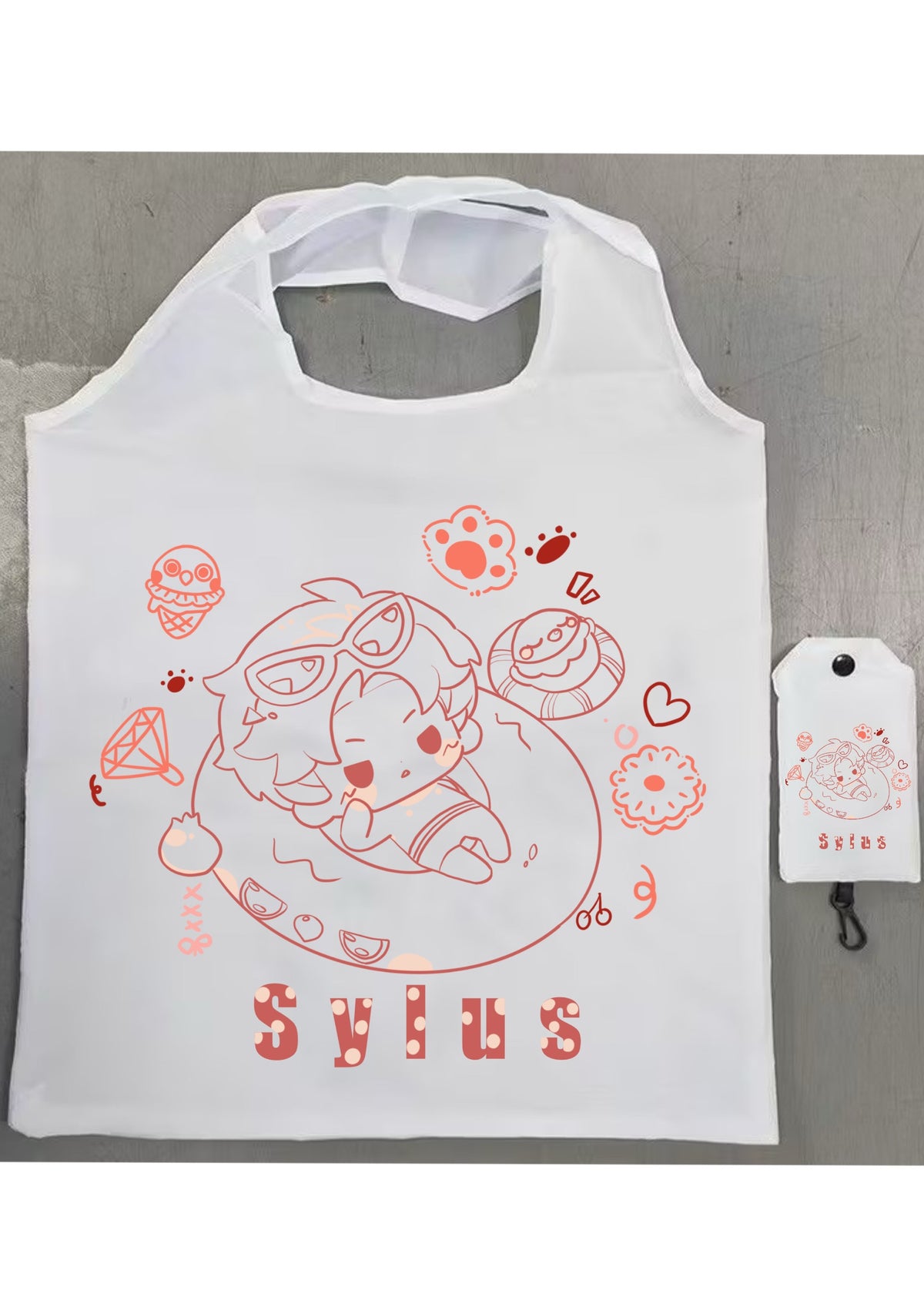 Love and Deepspace Sylus foldable portable shopping bag